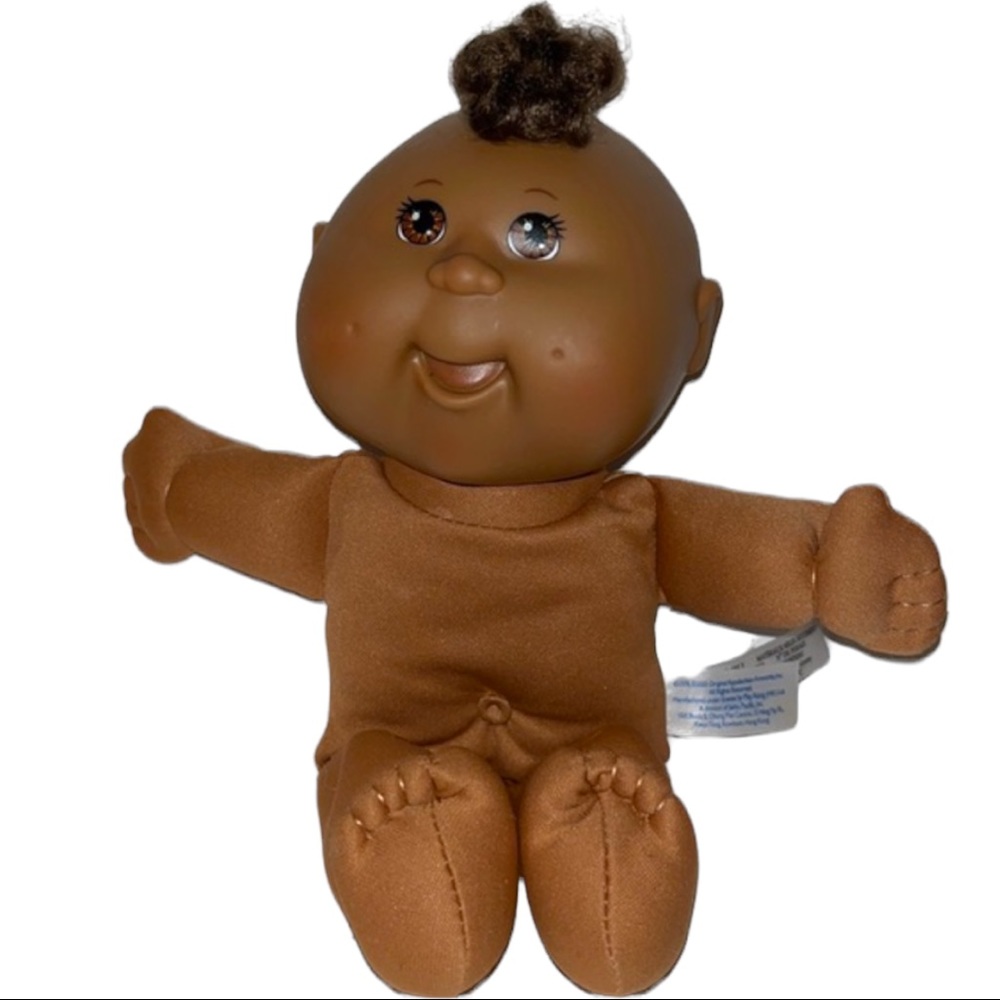 Cabbage Patch Kid Play Along 2004 Doll African American Girl Open Smile